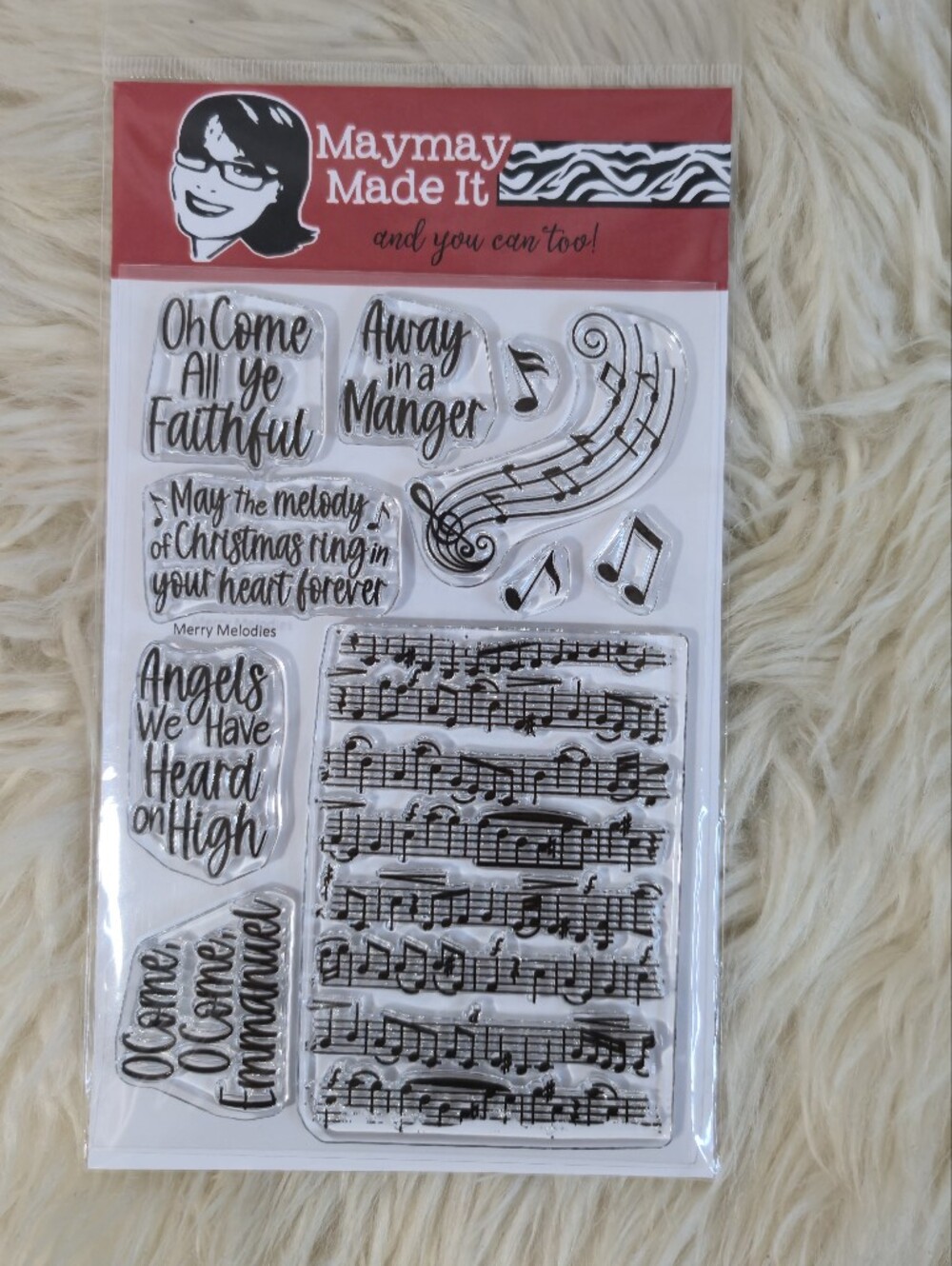 Maymay's Merry Melodies 4x6 Stamp Set
